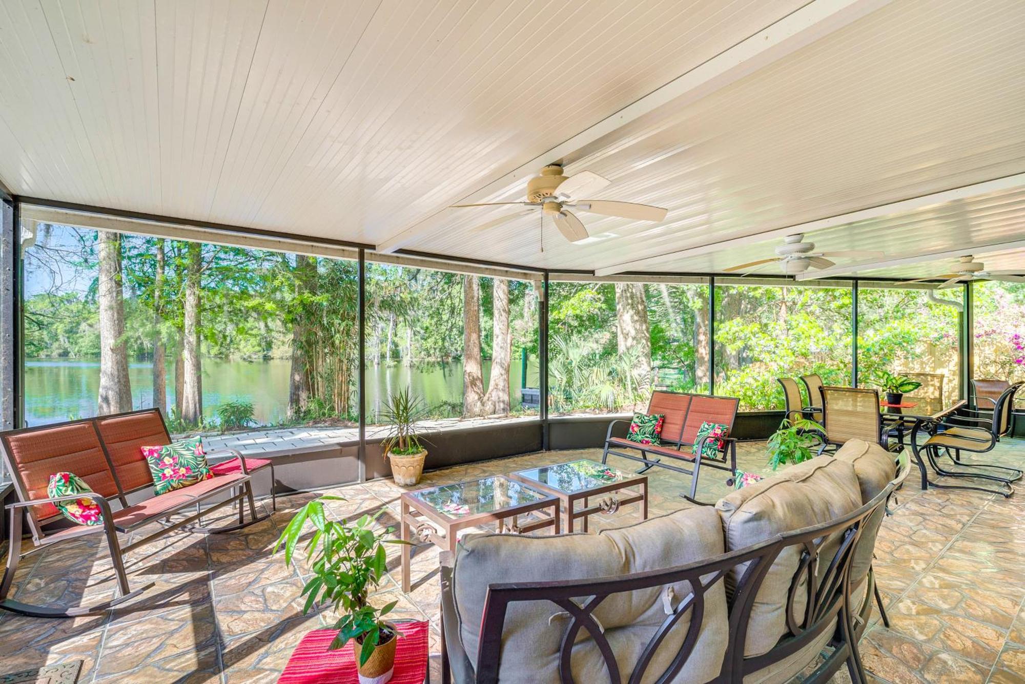 Waterfront Dunnellon Home With Private Dock And Lanai! Екстериор снимка